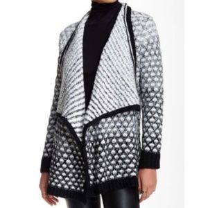 Romeo + Juliet Couture ombre waterfall cardigan